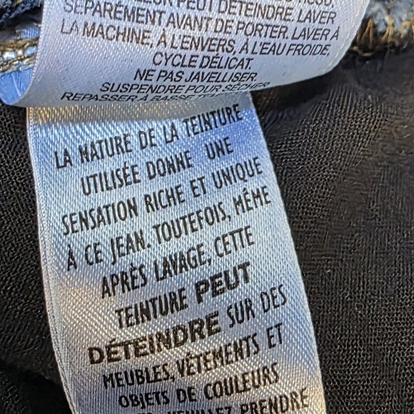 Women's Dark Blue, Straight Leg R Jeans 33p - Picture 9 of 9